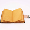 Leather Seven Chakra Colours Deckle-edge Notebook